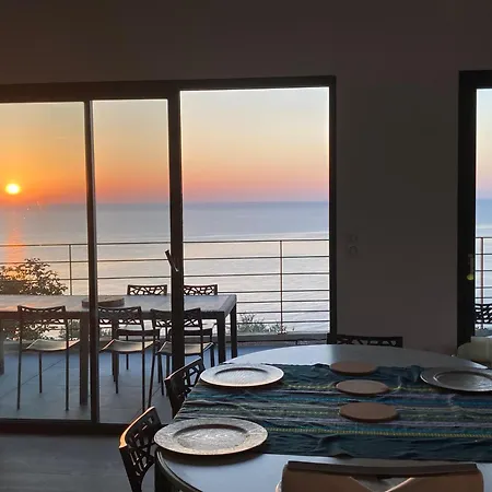 빌라 Nouvelle Cap Corse Vue Et Piscine 3km Bastia San-Martino-di-Lota
